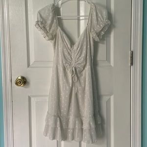 Princess Polly white mini dress